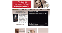 Desktop Screenshot of jesuisnesauvagepaysanetentrepreneur.com